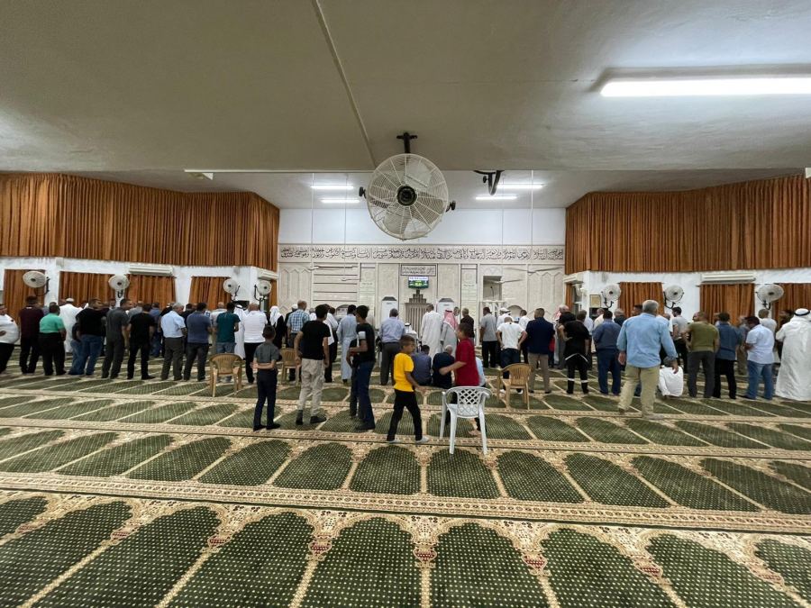 الحركة الاسلامية النقب تنظم لقاء معايدة في مسجد الانصار كسيفة